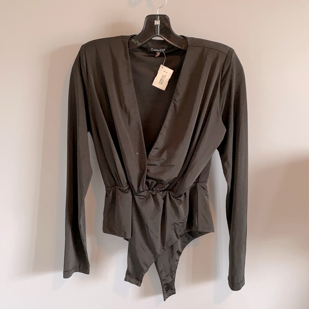Black bodysuit small.